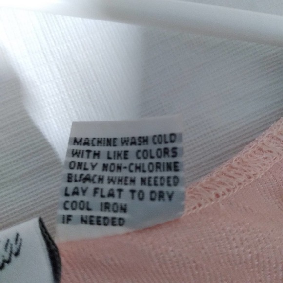 🦋 Once 1 Again Pink Cardigan Sweater Vintage Petite Small - Picture 7 of 7